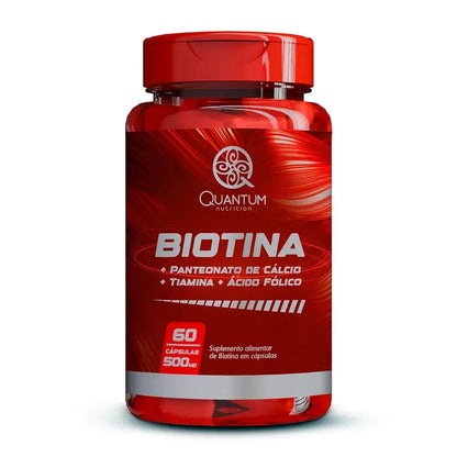 Biotina Quantum 60 Cápsulas 500 Mg