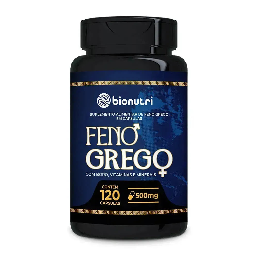 Feno Grego 120 Cápsulas 500 Mg