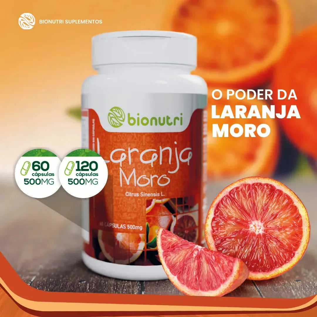 Laranja Moro 120 Cápsulas 500 Mg