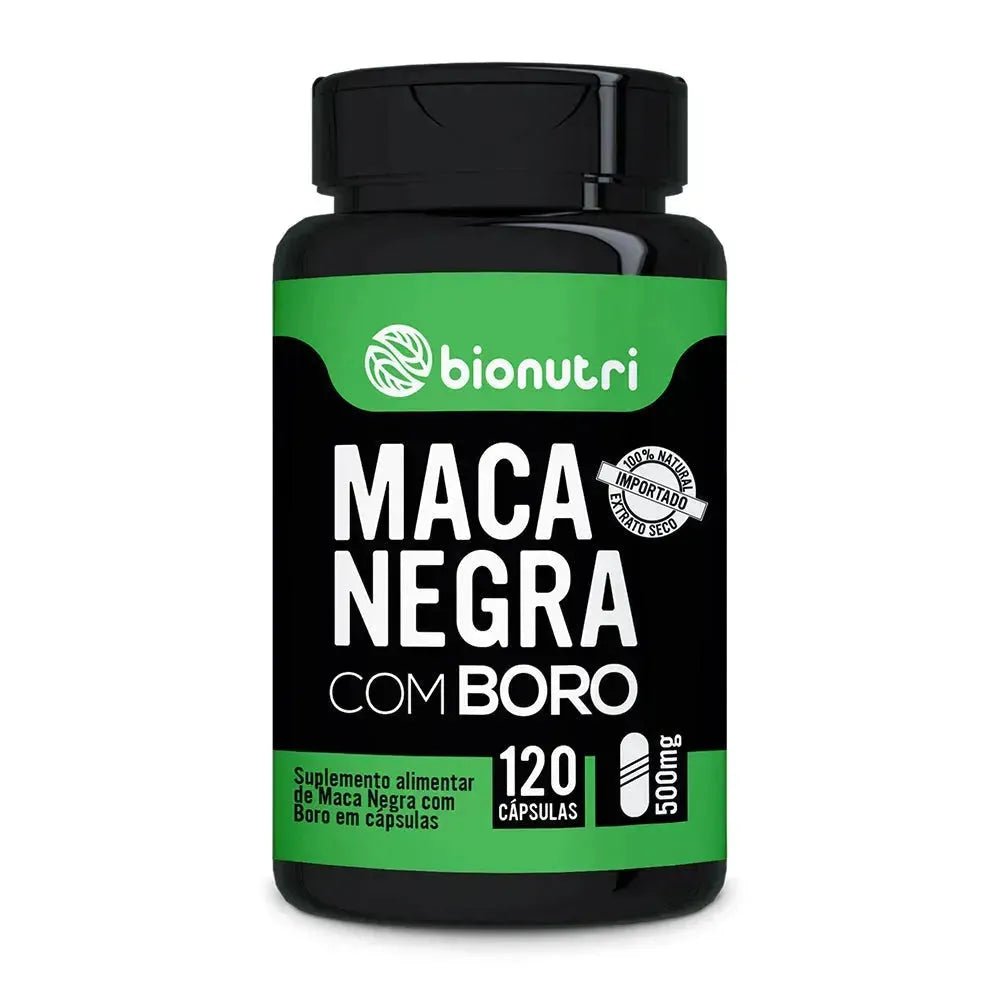 Maca com Boro 120 Cápsulas 500 Mg