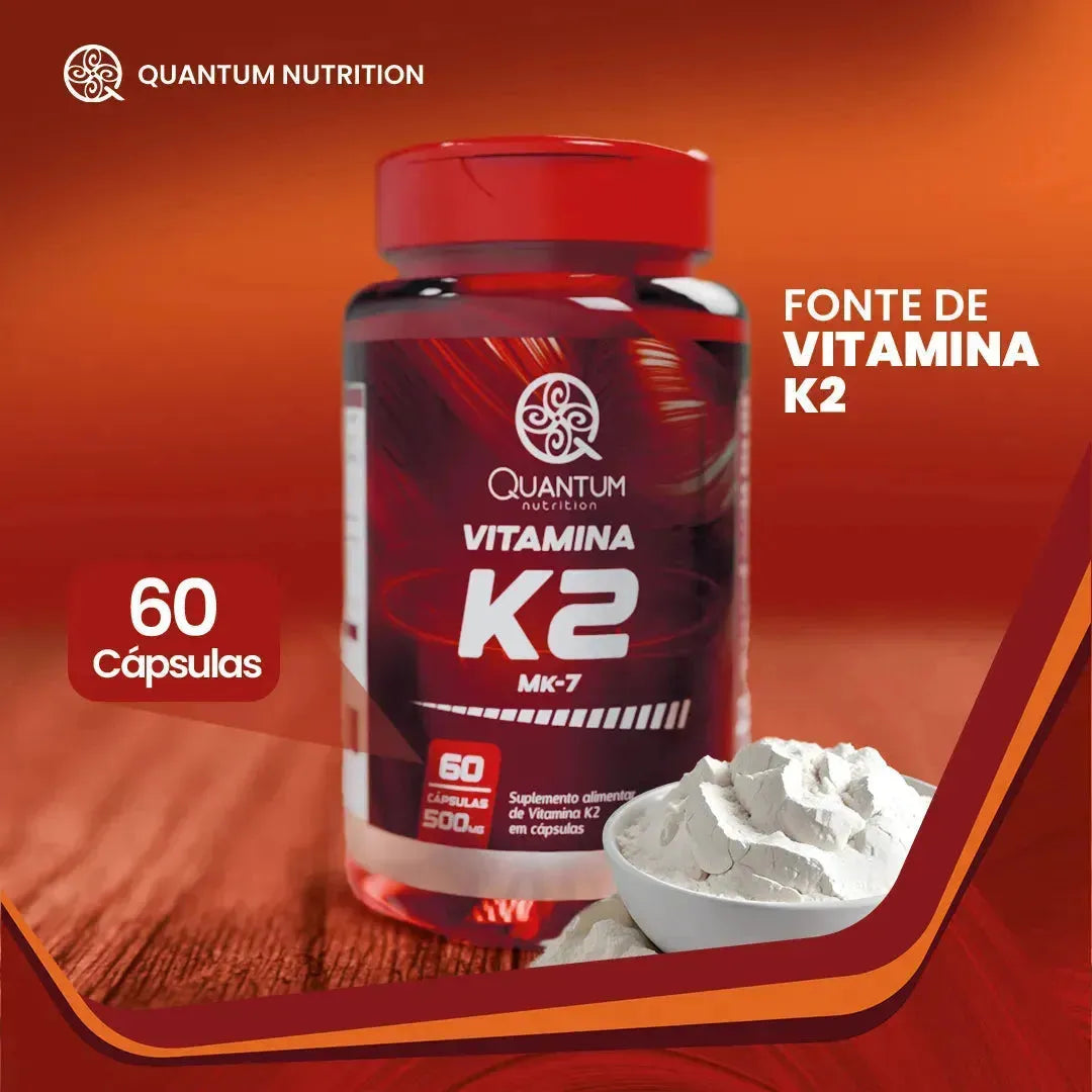 Vitamina K2 Quantum 60 Cápsulas 500 Mg